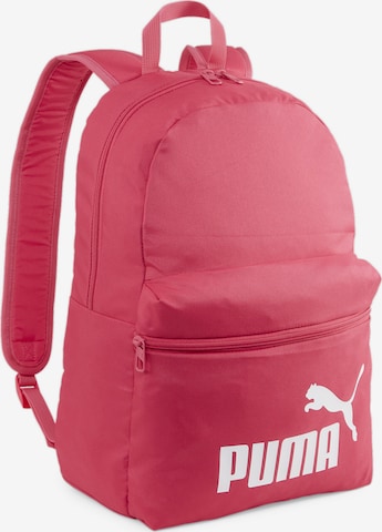 PUMA Backpack in Pink: front