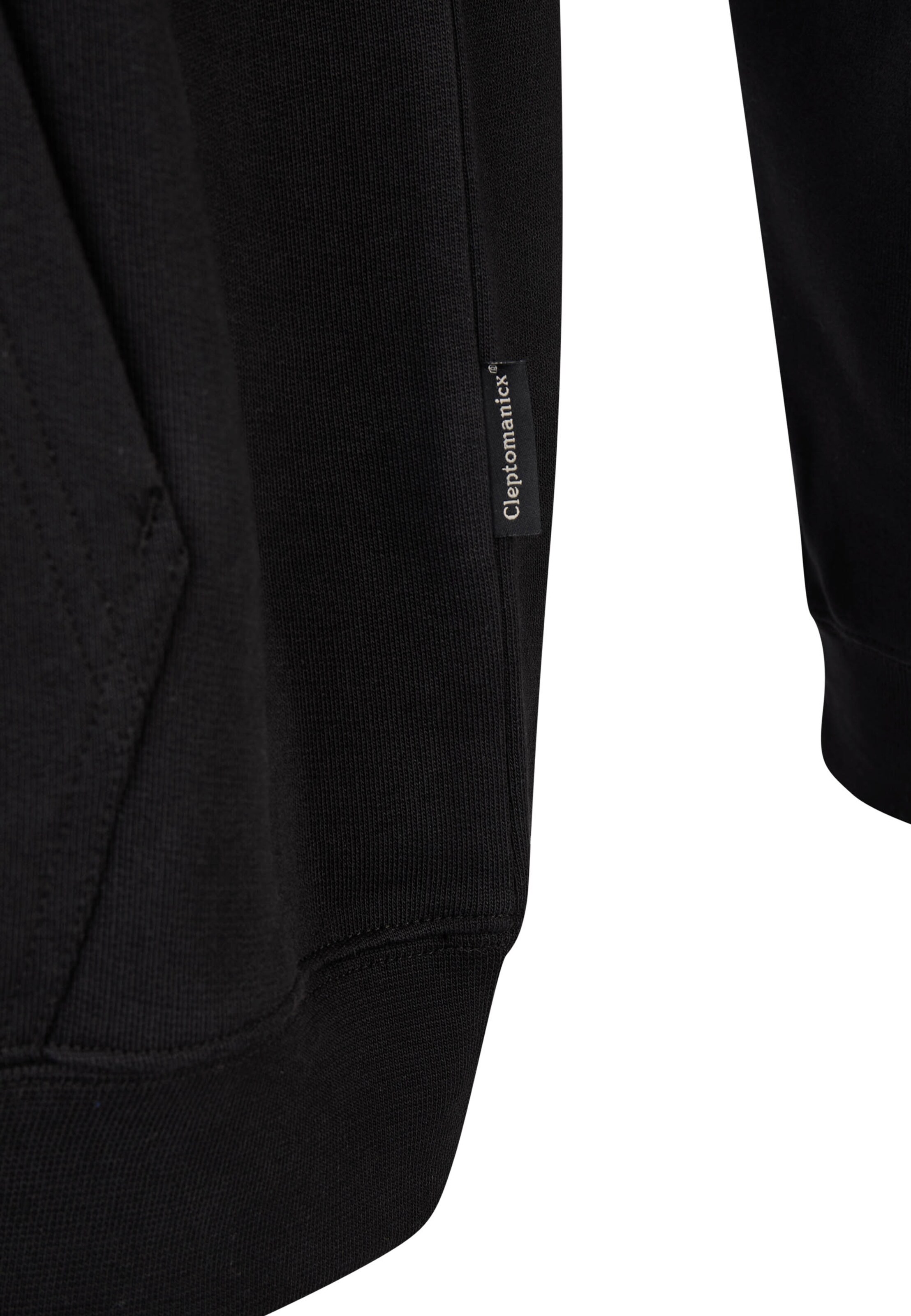 Cleptomanicx Sweatshirt 'Hooded Ligull Classic' in Schwarz