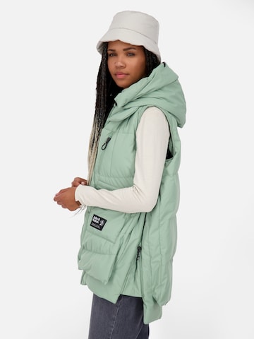 Gilet 'Racha' di Alife and Kickin in verde