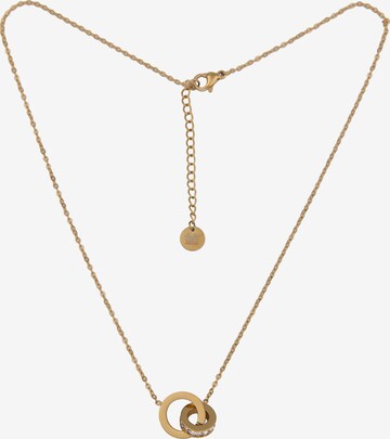 Leslii Necklace 'Rings' in Gold: front