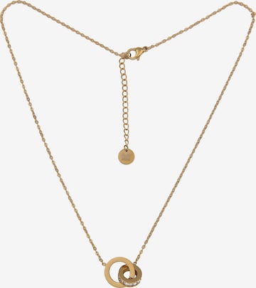 Leslii Necklace 'Rings' in Gold: front