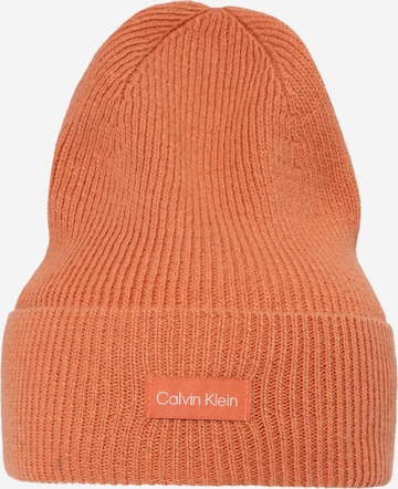 Calvin Klein Mütze in Orange