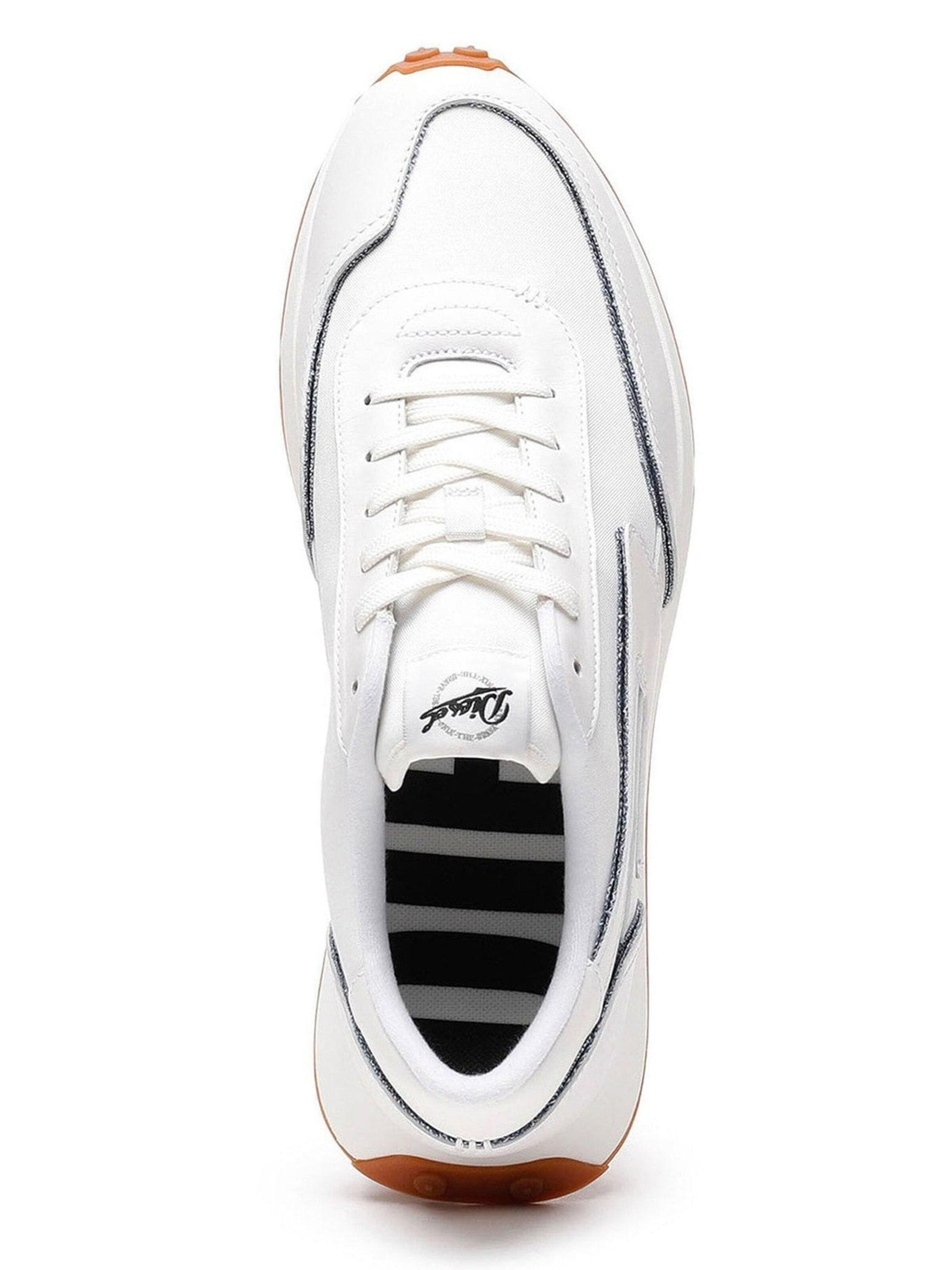 Baskets basses 'Racer' DIESEL en blanc