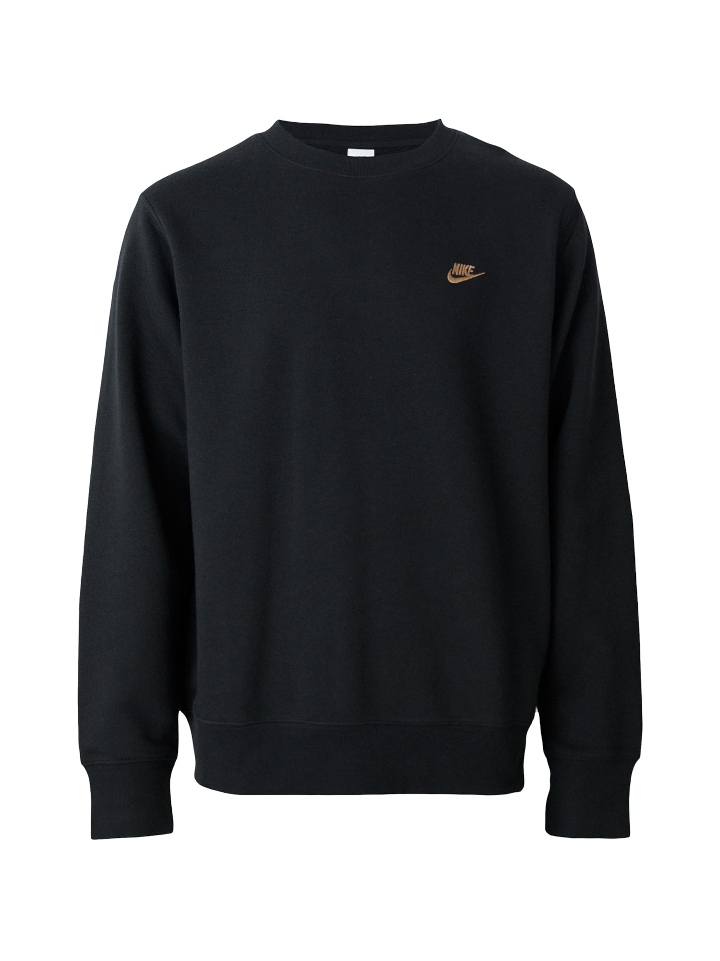 Nike Sportswear - Sweatshirt &#x27;CLUB&#x27; em preto: frente
