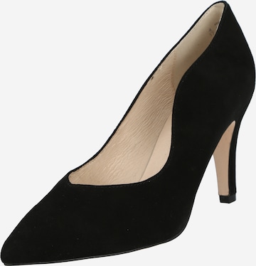 Pumps de la CAPRICE pe negru: față