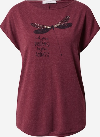 ABOUT YOU T-Shirt 'Suzi' in Rot: predná strana