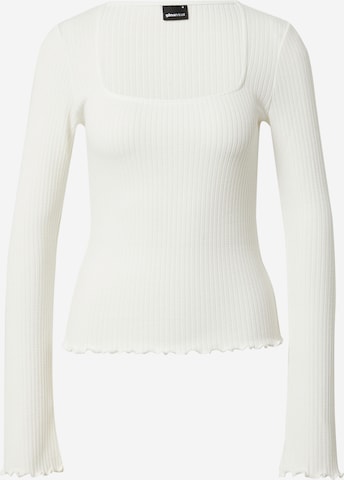 Gina Tricot Pullover 'Alba' in Weiß: predná strana