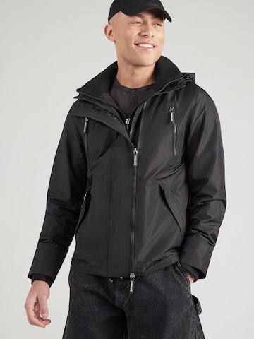 Veste mi-saison 'Mountain' Superdry & Co en noir : devant