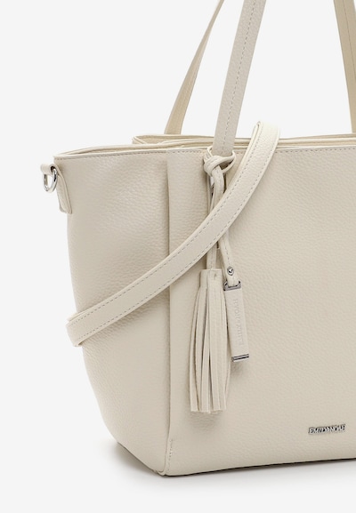 Emily & Noah Shopper 'Brooke' in greige / silber, Produktansicht