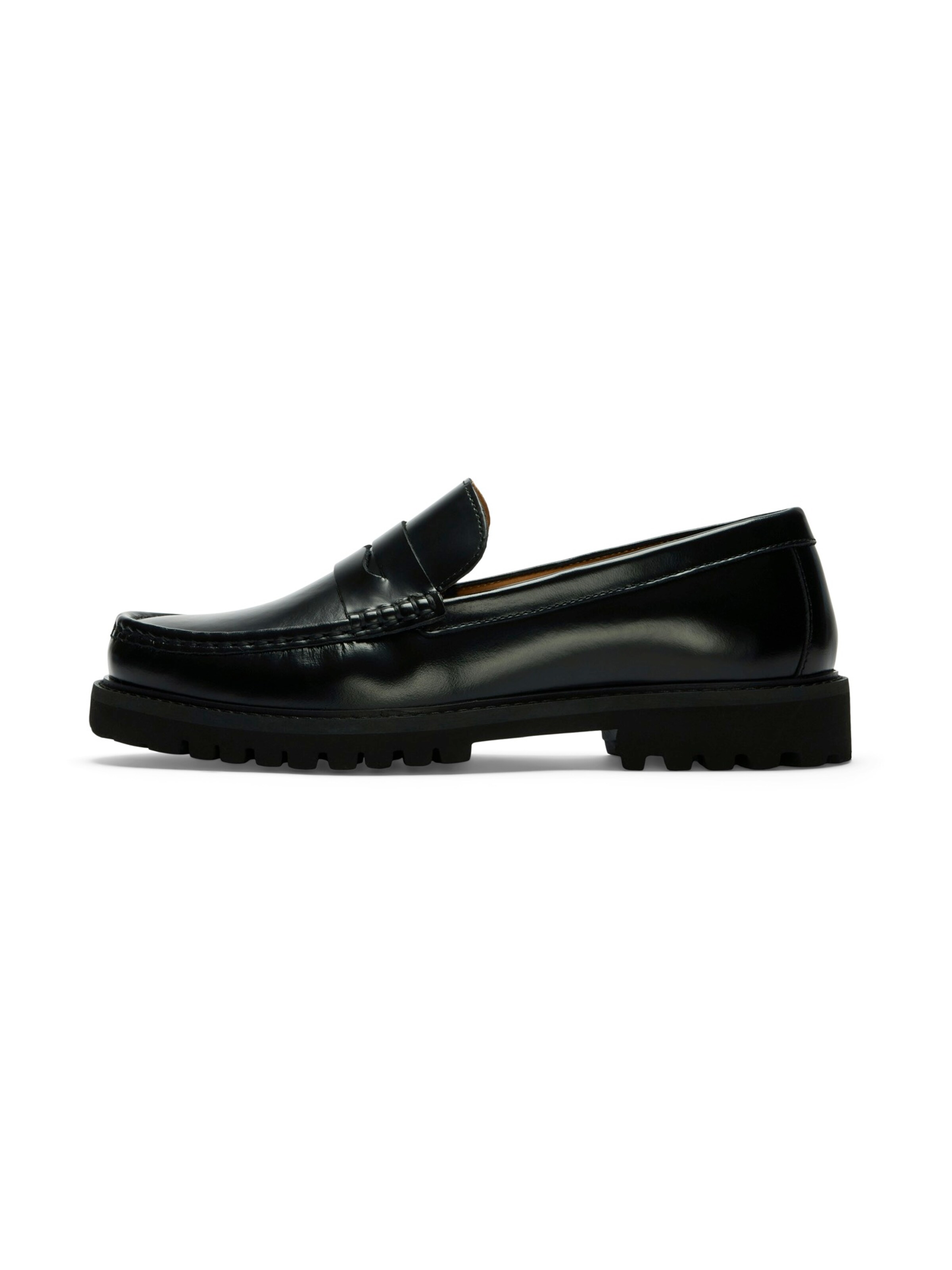 Chaussure basse 'SLHHUGO' SELECTED en noir : devant