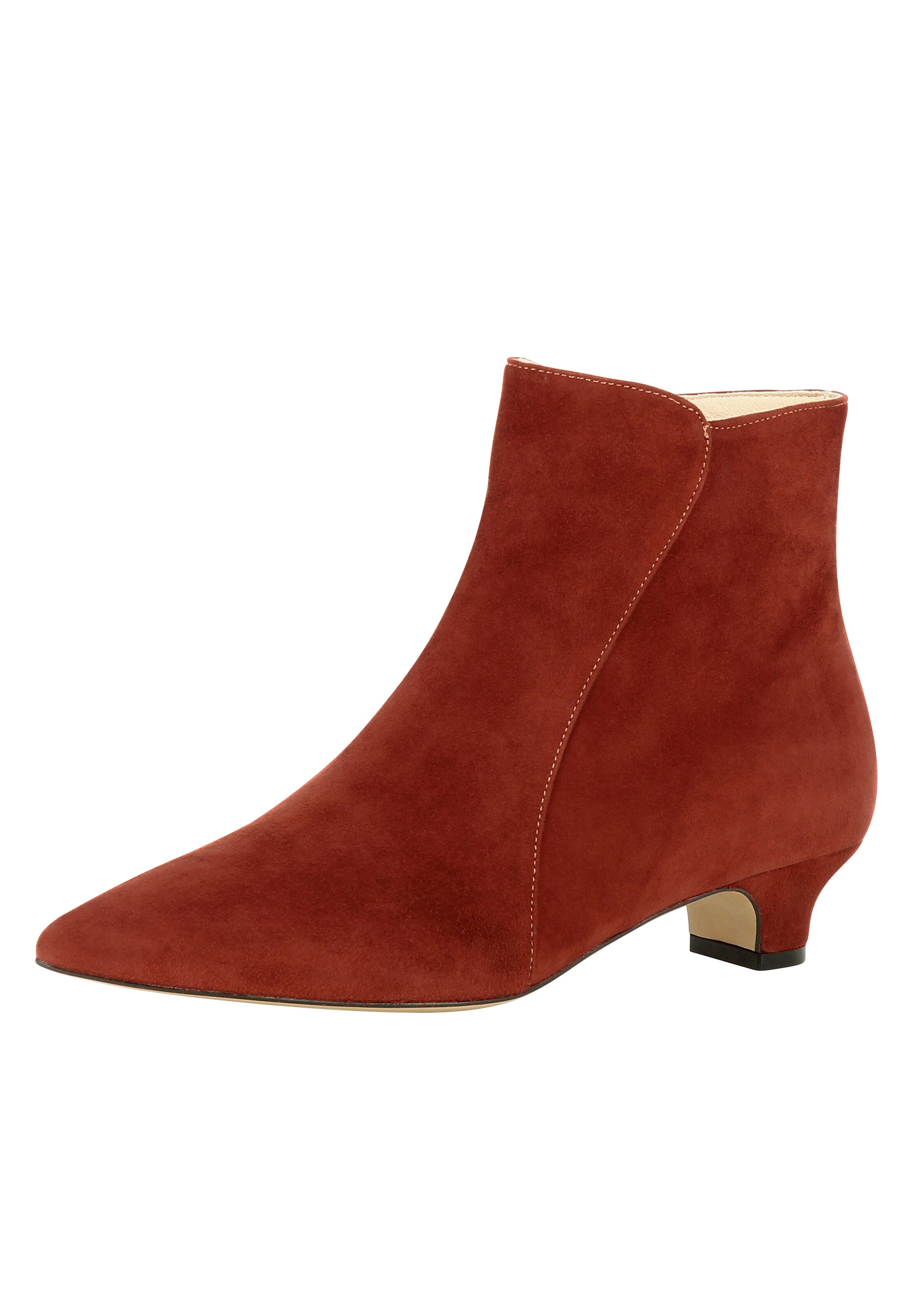 EVITA Ankle Boots in Red: front