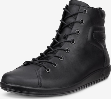 ECCO Schnürstiefelette in Schwarz: Vorderseite