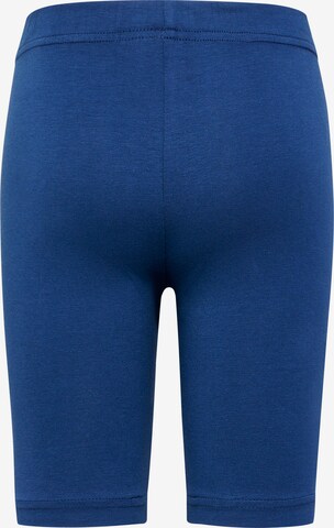 Hummel Slimfit Sporthose in Blau