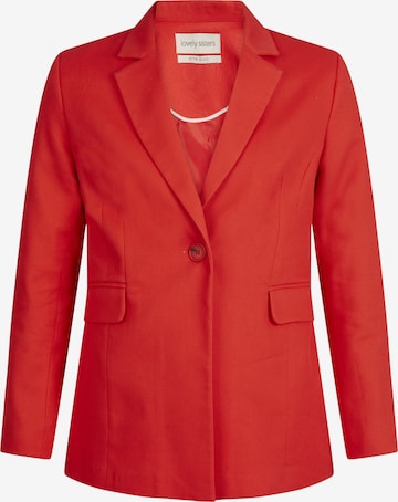 Lovely Sisters Blazer 'Bella' in Red: front