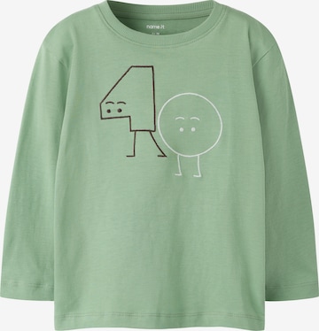 NAME IT Shirts 'NMMOLAF' i grøn: forside