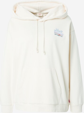 LEVI'S ® Sweatshirt 'Graphic Salinas Hoodie' in Beige: front