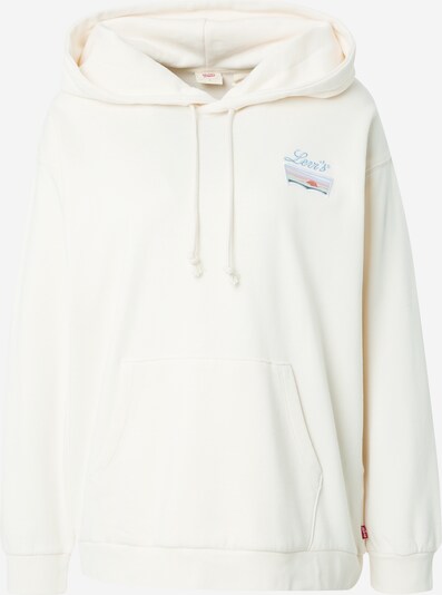 LEVI'S ® Sweatshirt 'Graphic Salinas Hoodie' i beige / lyseblå / grøn / orange, Produktvisning