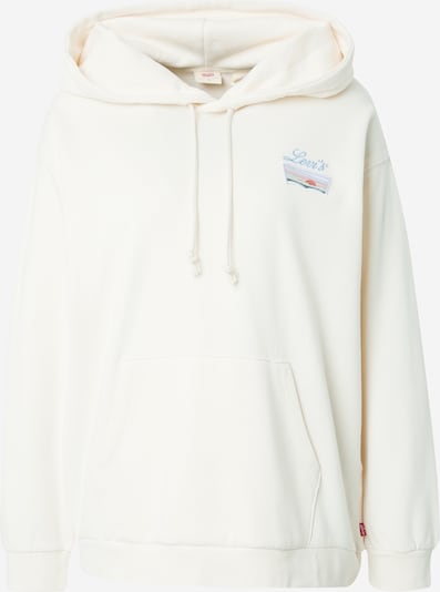 Bluză de molton 'Graphic Salinas Hoodie' LEVI'S ® pe bej / albastru deschis / verde / portocaliu, Vizualizare produs