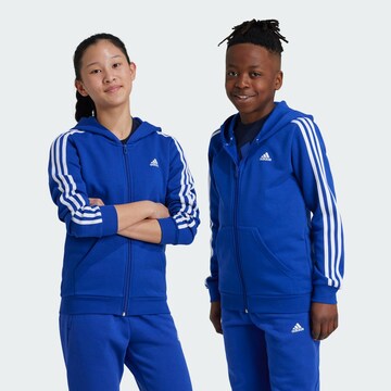 Veste de survêtement 'Essentials' ADIDAS SPORTSWEAR en bleu : devant