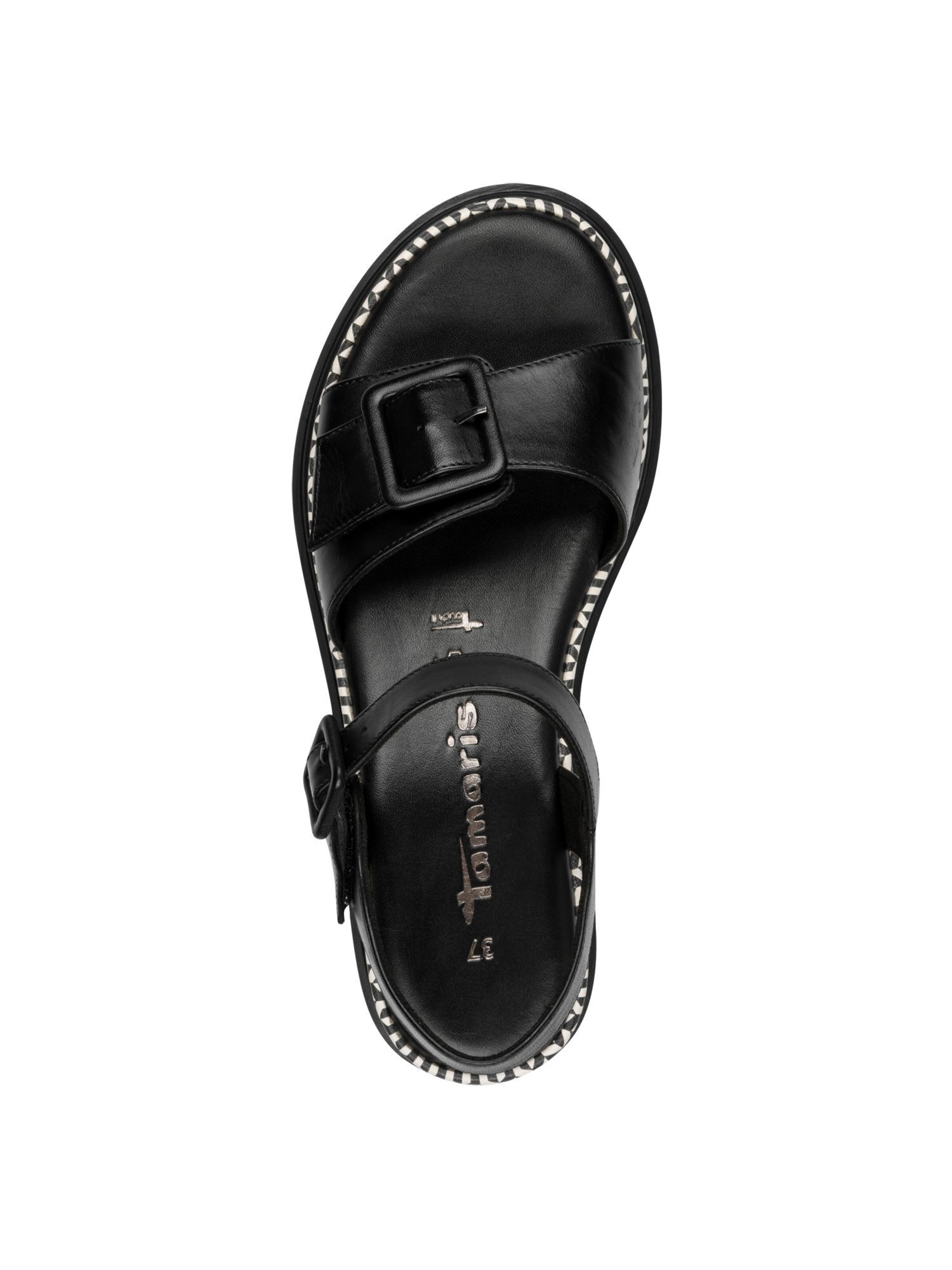 Tamaris Sandale in Schwarz