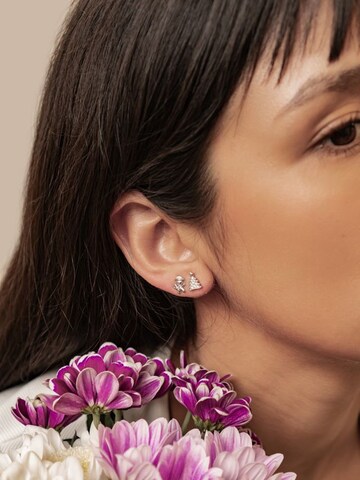 Boucles d'oreilles 'Merry Duo' Hey Happiness en argent