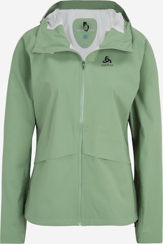 Veste de sport 'Ride Easy' ODLO en vert : devant