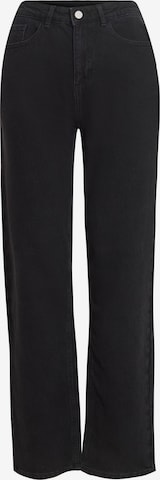 VILA Loose fit Jeans in Black: front