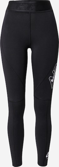Pantaloni sport 'Air' Nike Sportswear pe negru / alb, Vizualizare produs