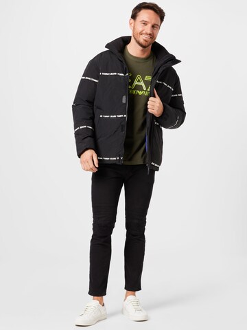 Tommy Jeans Winter Jacket in Black