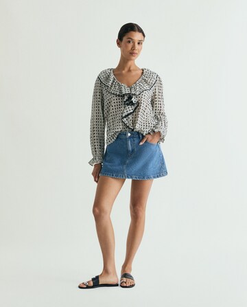 Scalpers Blouse in White: front