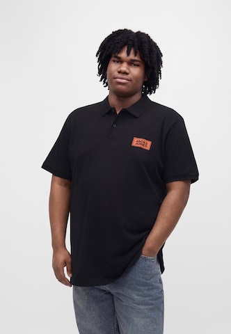 Jack & Jones Plus Majica 'JJRUSH' | črna barva