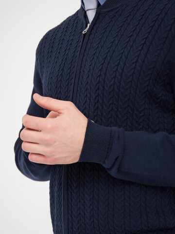 CLIPPER Knit Cardigan 'Tokyo' in Blue