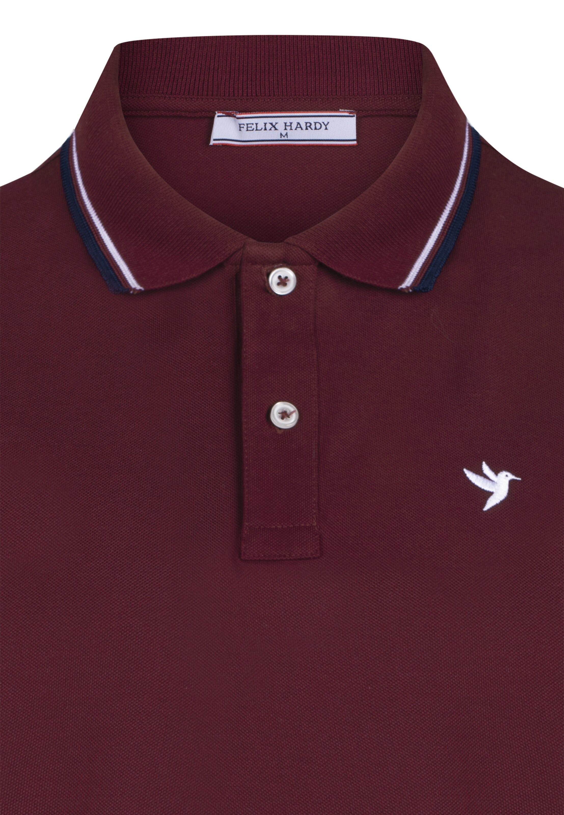 Felix Hardy Polo Shirt Kurz Arm in Rot
