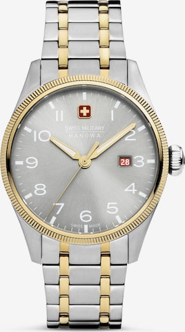 SWISS MILITARY HANOWA Analog watch 'Thunderbolt' in Silver: front