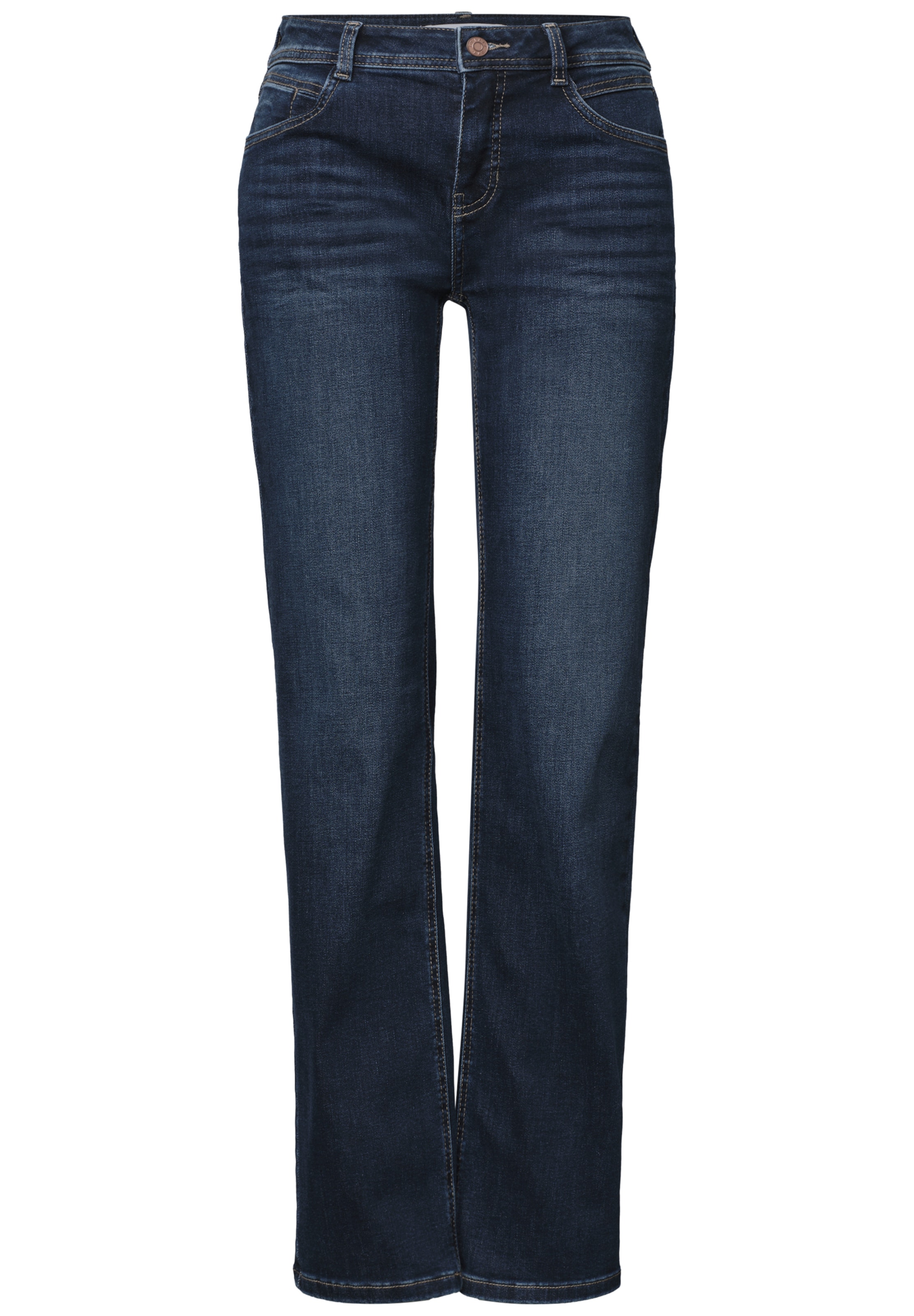 STREET ONE Jeans in 24/28 in blue denim, Produktansicht