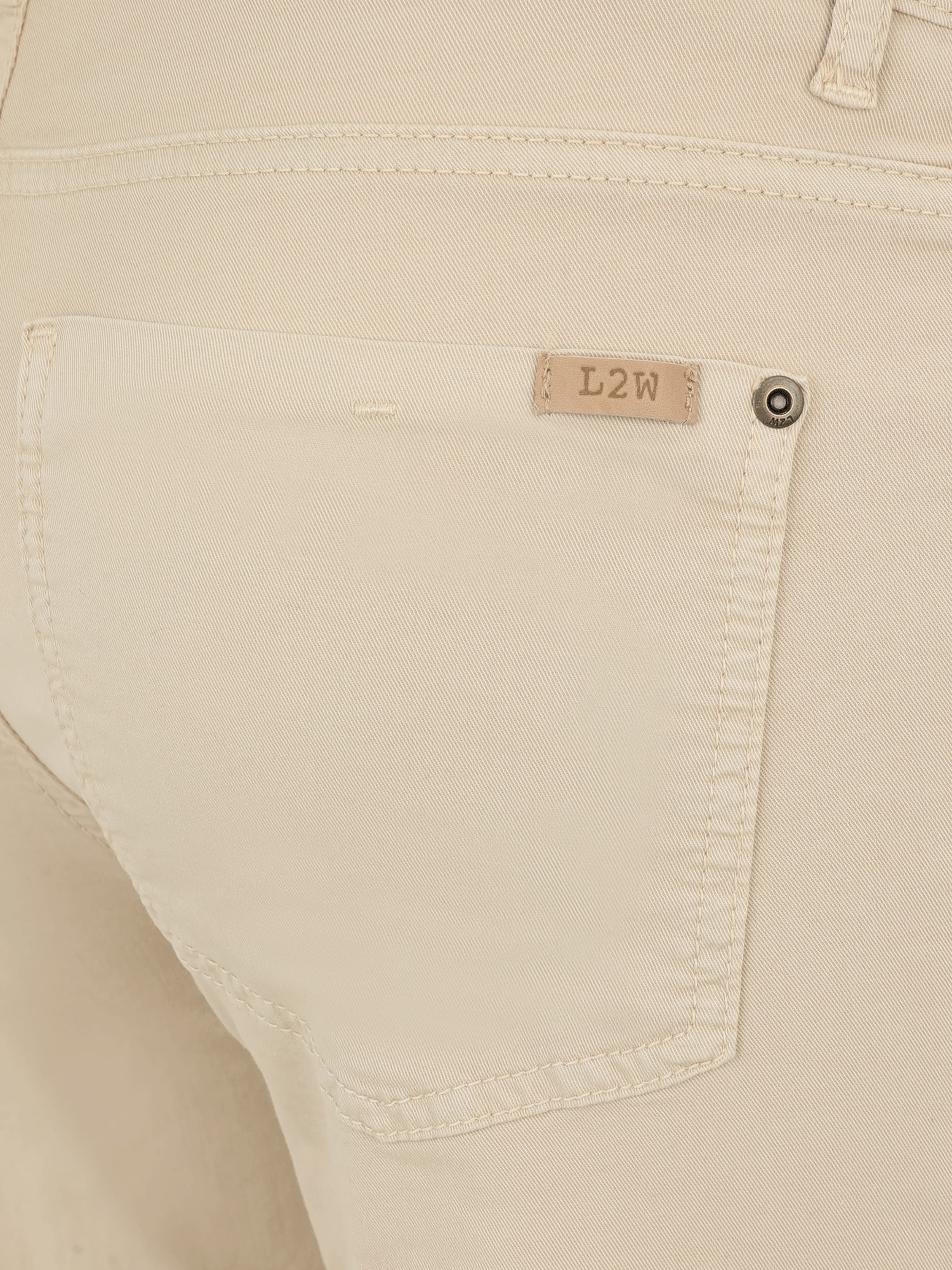 LOVE2WAIT Štandardný strih Nohavice - Béžová