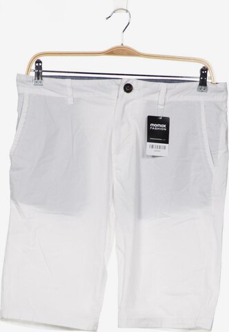 TOM TAILOR Shorts in 35 in White: front