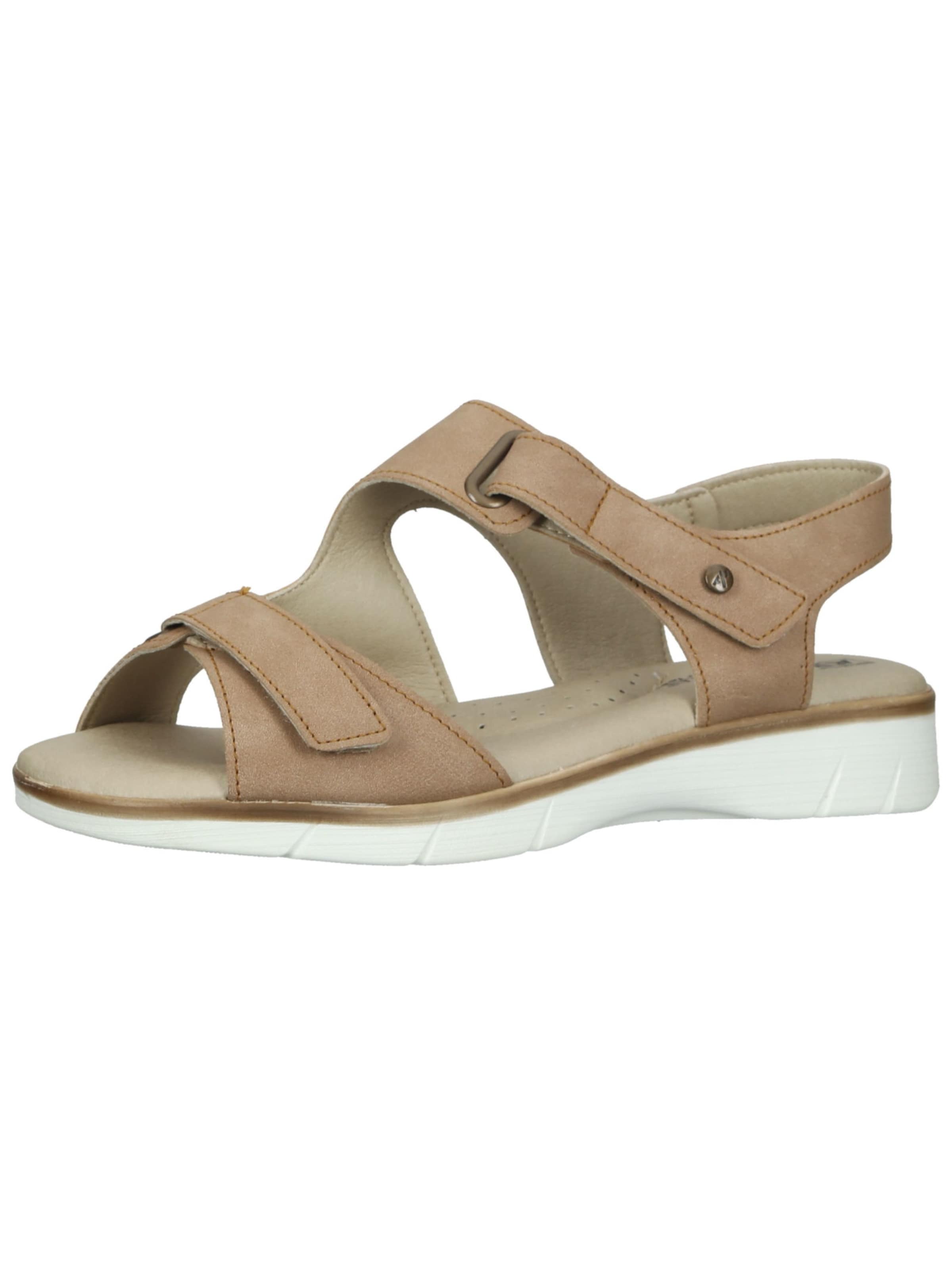 Arcopedico Sandalen met riem in Bruin: voorkant