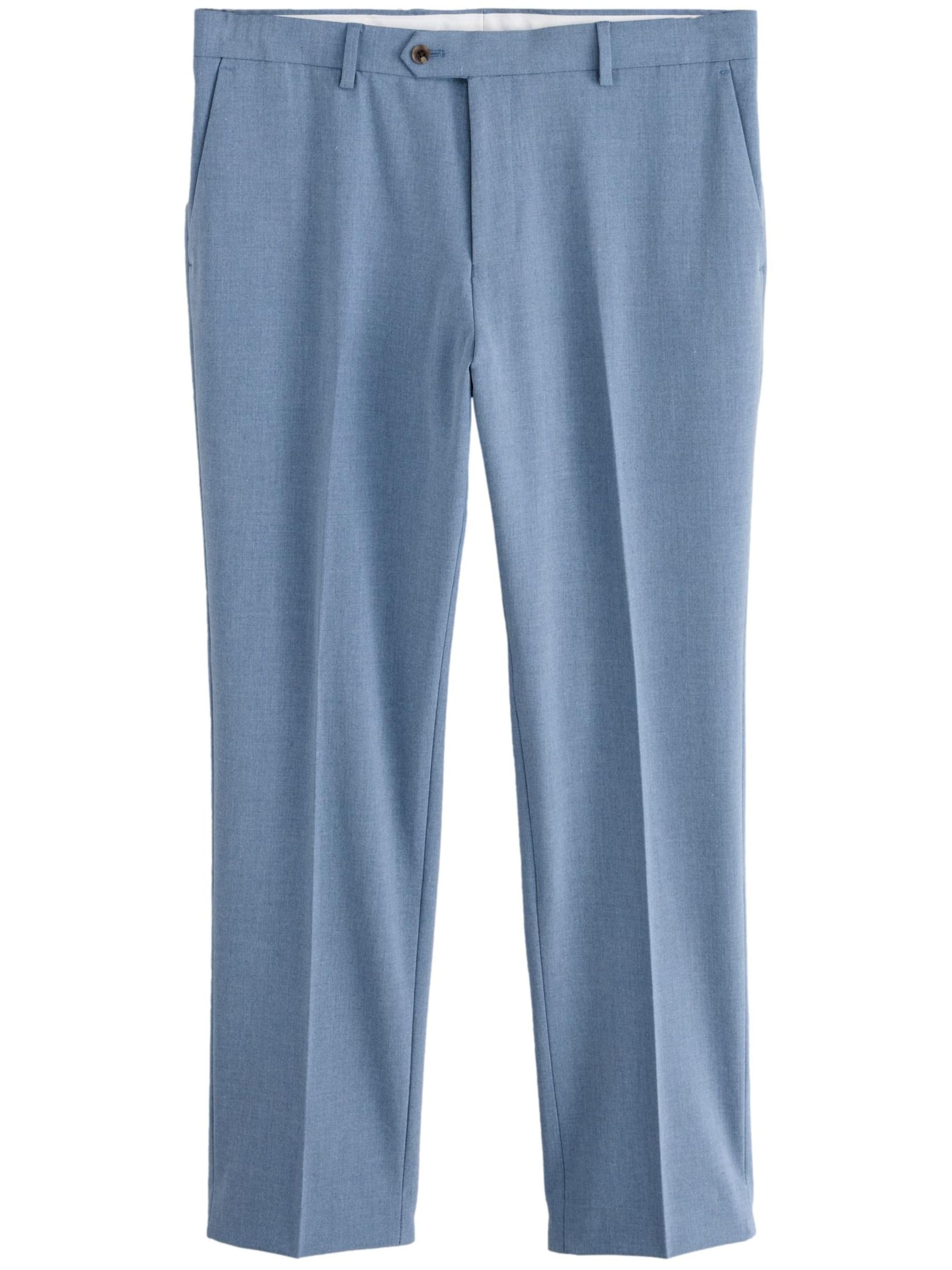 Next Slimfit Hose in Blau: Vorderseite