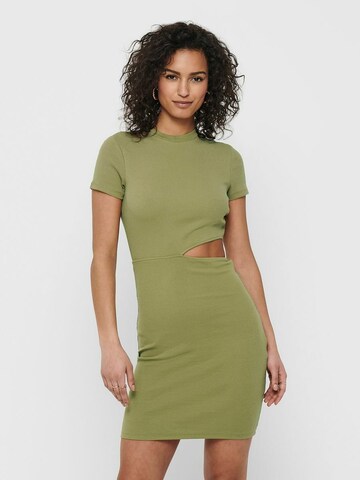 Robe 'Nessa' ONLY en vert : devant