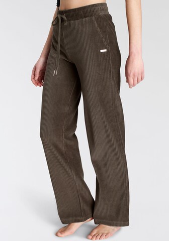 VIVANCE - Pierna ancha Pantalón en marrón