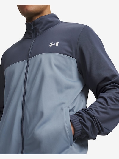 UNDER ARMOUR Tracksuit 'EMEA Novelty' in L in Dusty blue / Basalt grey / White, Item view