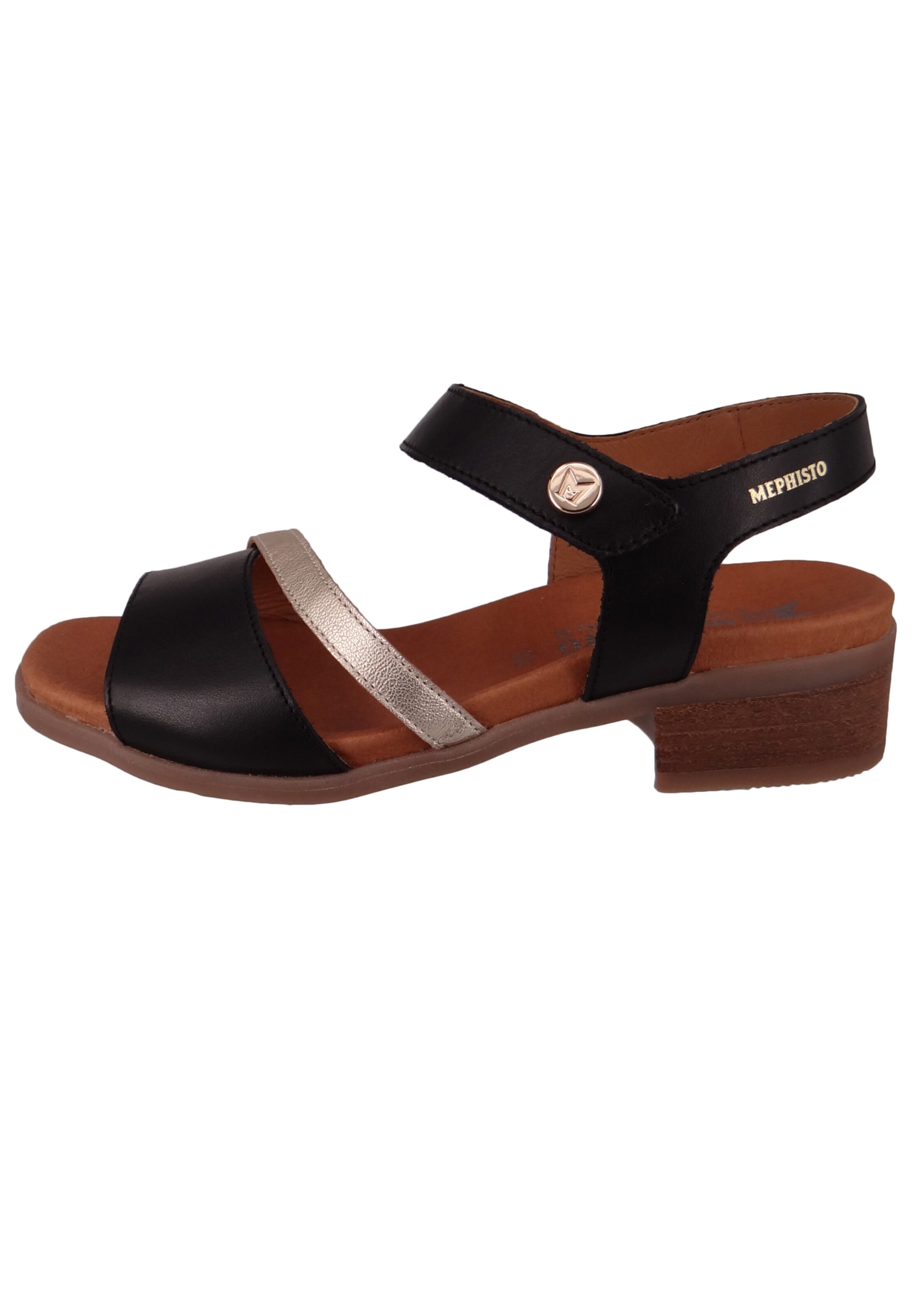 Sandales 'Nikolia' MEPHISTO en noir