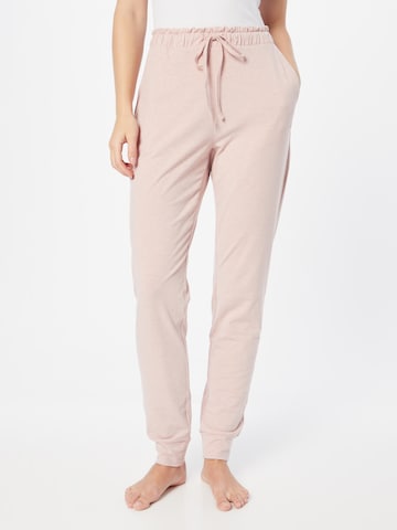 ESPRIT Pajama Pants in Pink: front