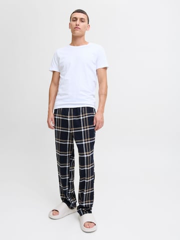 JACK & JONES regular Pyjamasbukser 'JACRimon' i sort