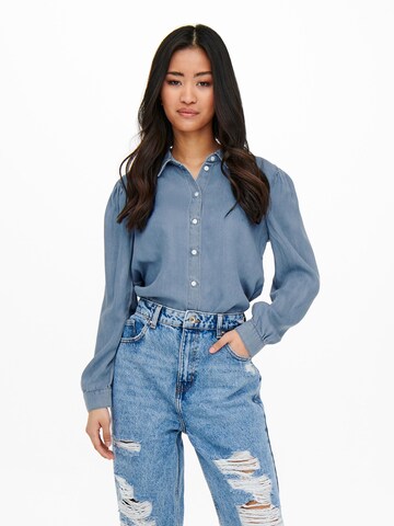 ONLY Blouse 'Billie' in Blue: front