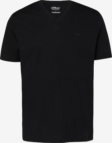 T-Shirt s.Oliver en noir : devant