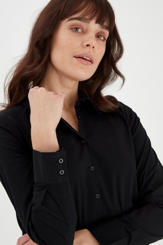 Camicia da donna di Fransa in nero