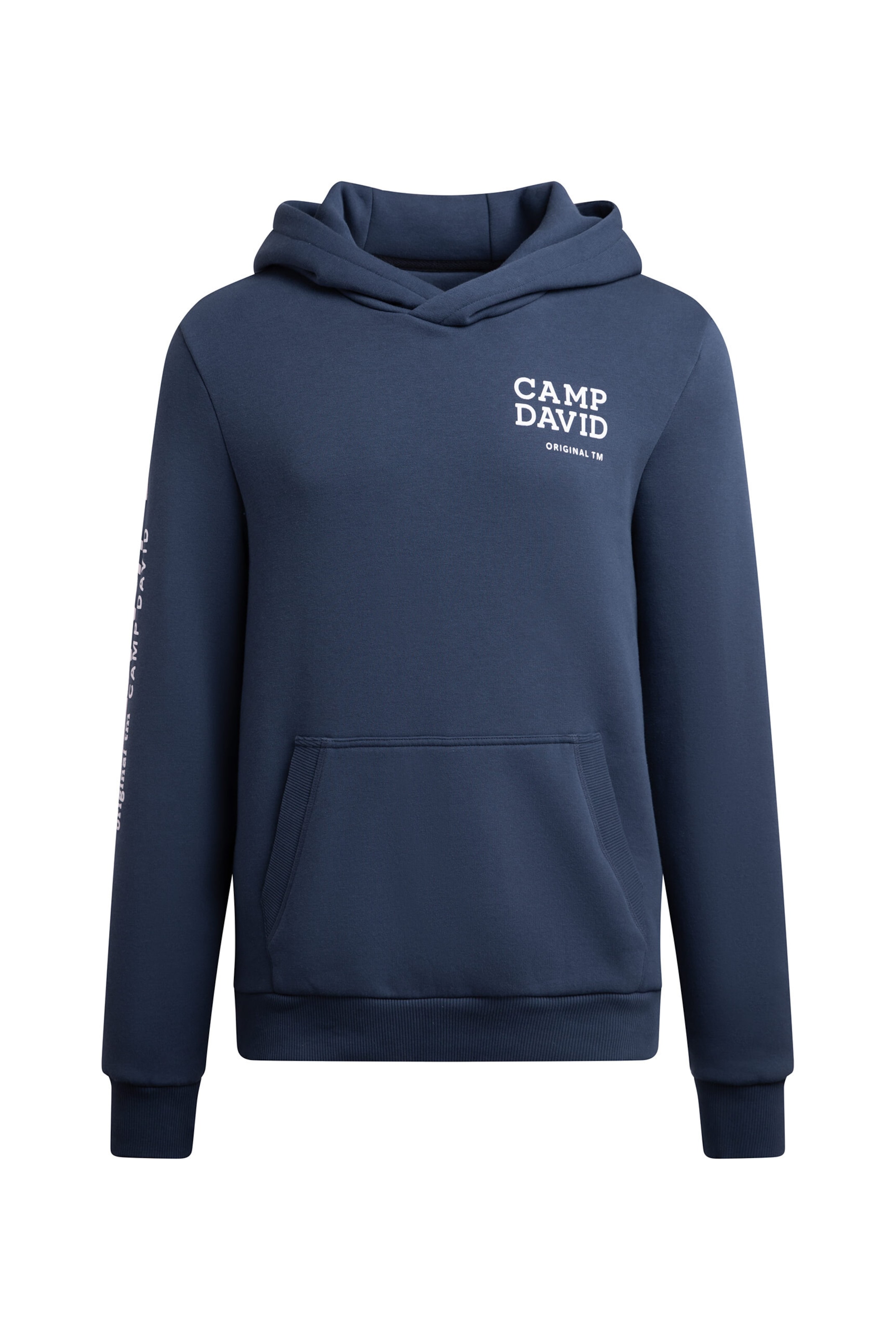 CAMP DAVID Sweatshirt in Blue: front