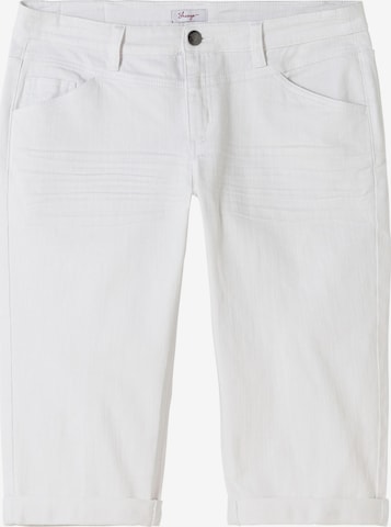 SHEEGO Slimfit Jeans in Weiß: predná strana
